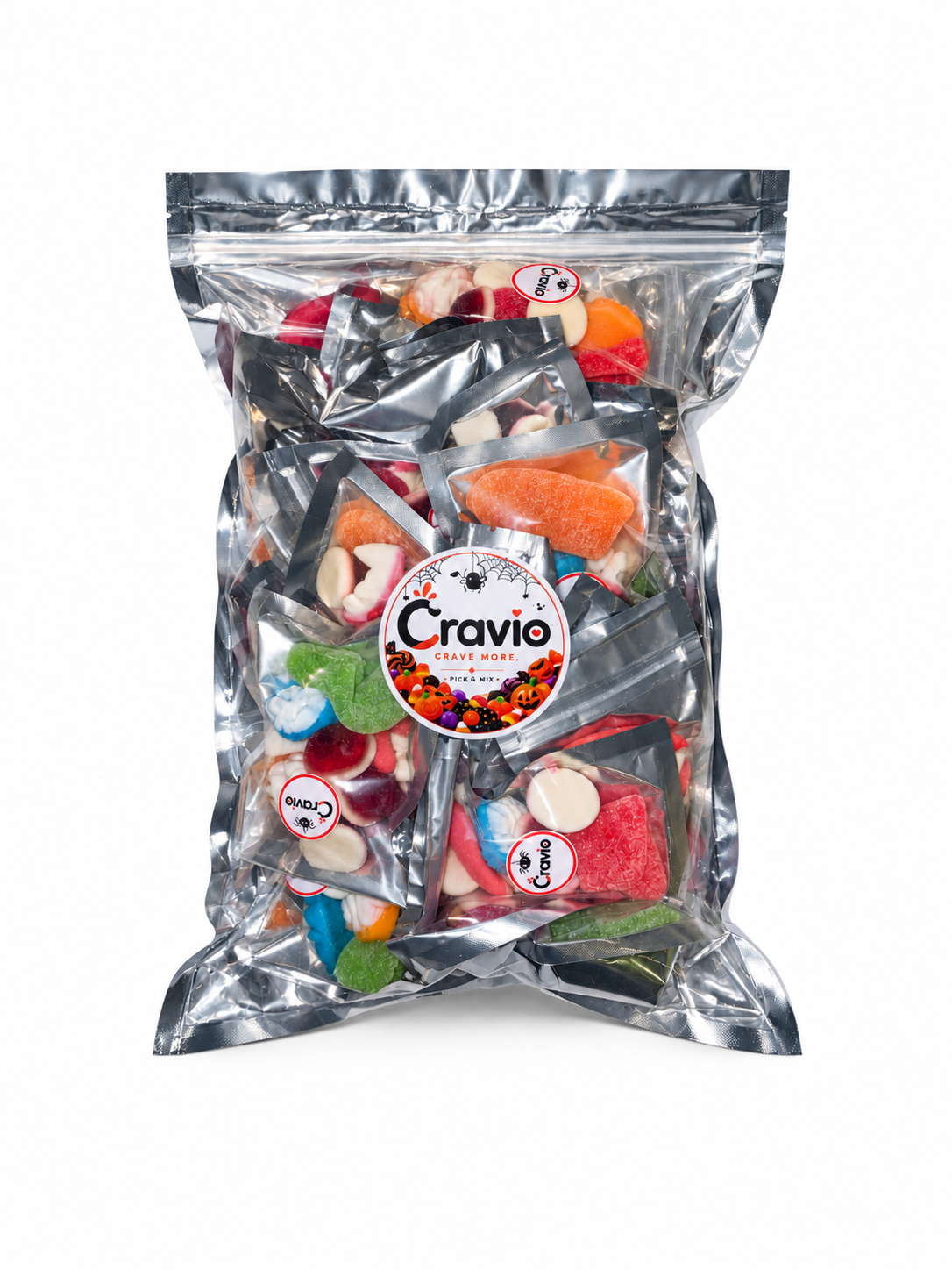 Halloween Treat Bags – 30 × 70g 🎃